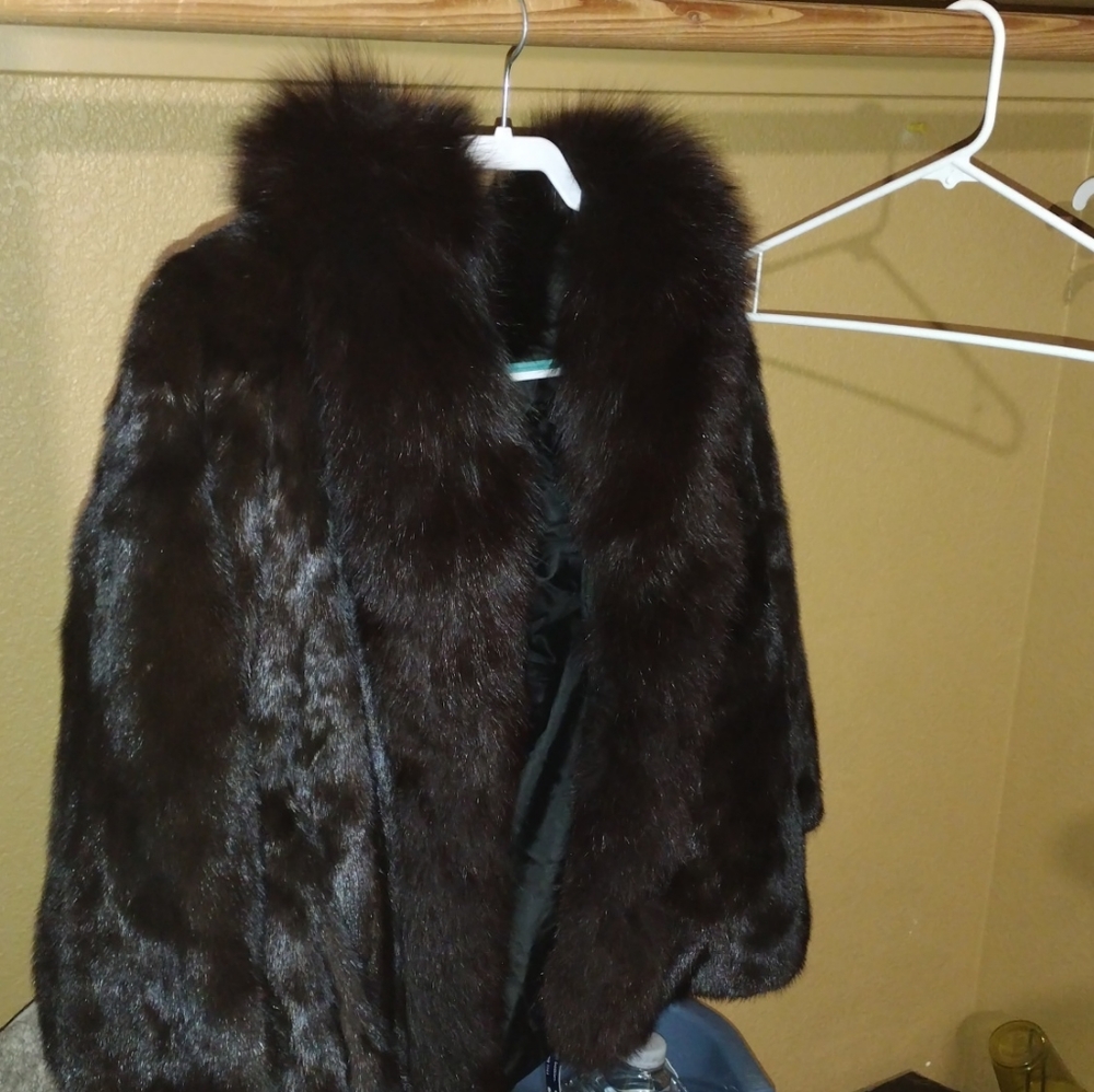 •100% Denmark Natural Mink Jacket•